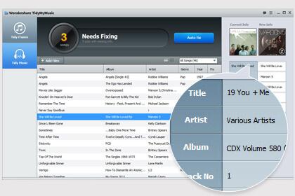 Wondershare Tidy My Music Review - Wiki Tech Guru